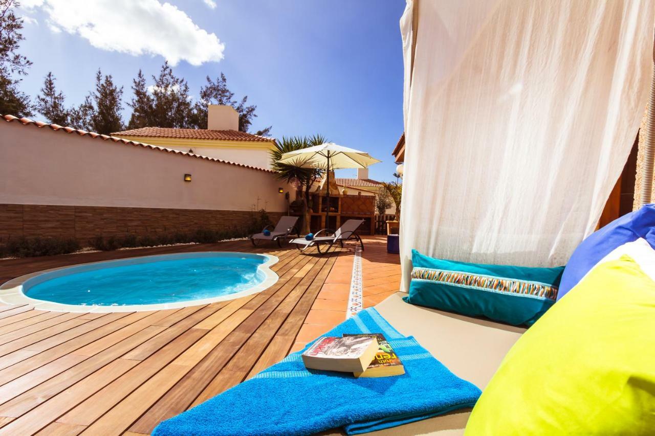 Villa Hibiscus Centrum Corralejo Beach Private Pool Family Buitenkant foto