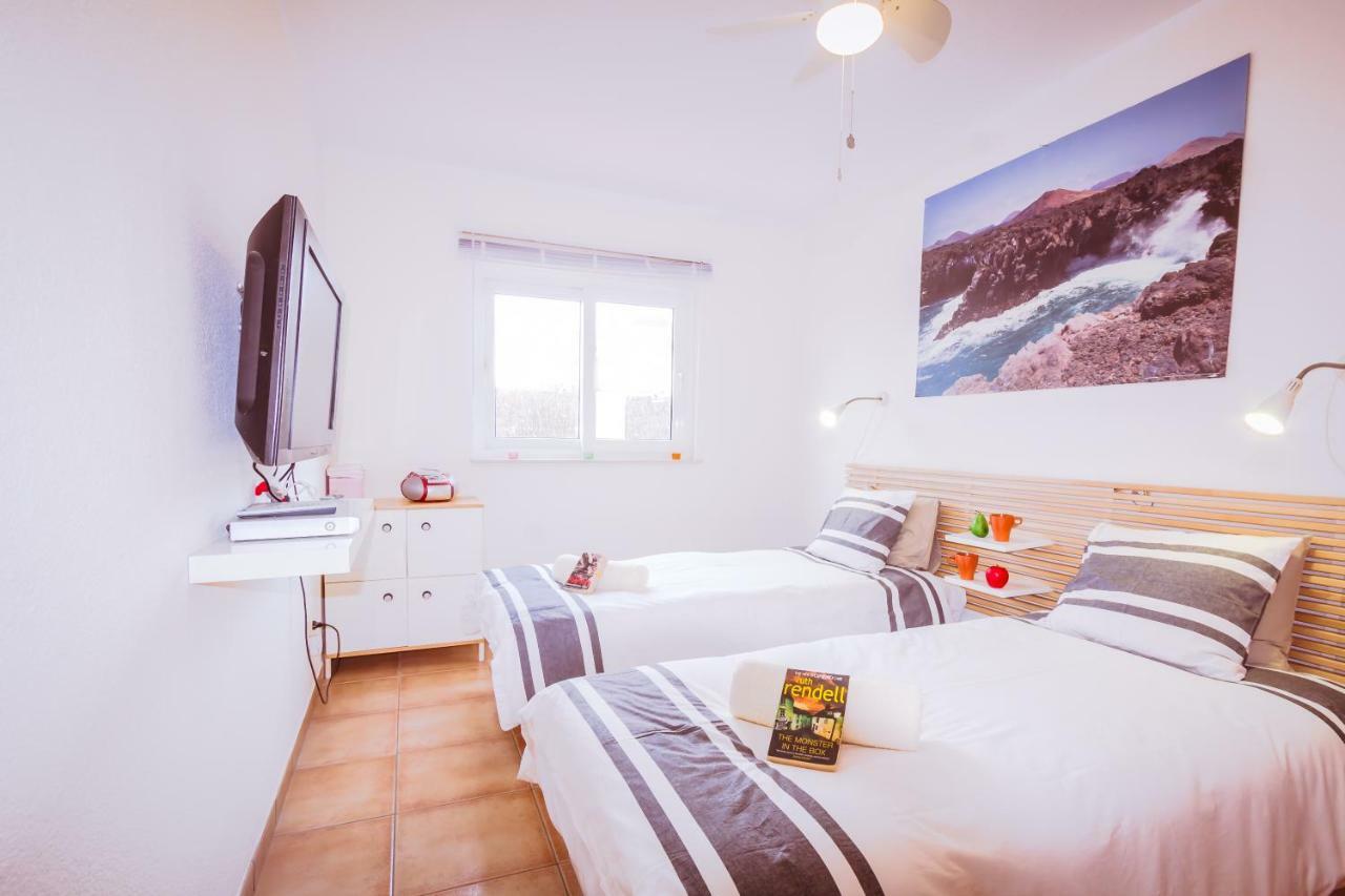 Villa Hibiscus Centrum Corralejo Beach Private Pool Family Buitenkant foto